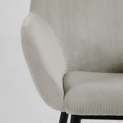 Стул с подлокотниками Konna 59X52X83 CM светло-серый 3
