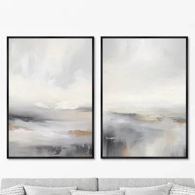 Набор из двух постеров на холсте Landscape Collection 75X105 / 75X105 CM 8