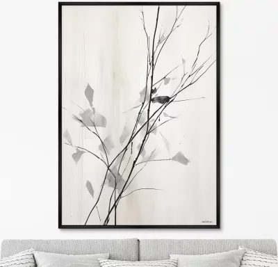 Репродукция на холсте Branches in the autumn 75X105 CM 6