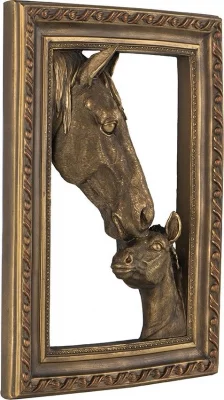 Настенный декор Лошади 25.5X6.5X36 CM 3