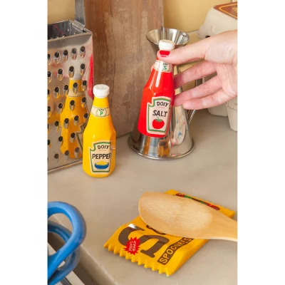 Набор из солонки и перечницы corner shop,  ketchup mustard 5