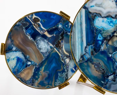 Столик Blue Agate 35X35X55 CM 7