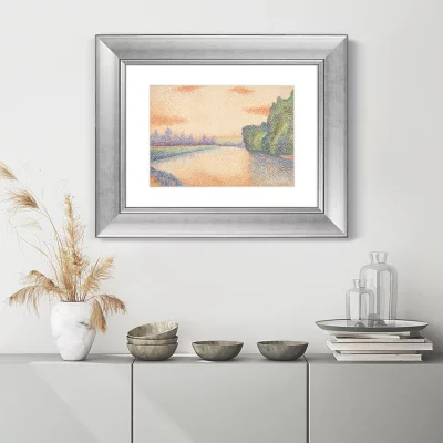 Постер The Banks of the Marne at Dawn 51X41 CM 3