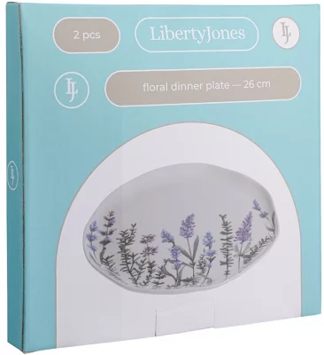Набор из двух тарелок Floral Ø26 CM 12