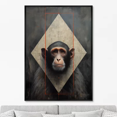 Постер на холсте I can read everything in your eyes 75X105 CM 6