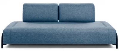 Кушетка трансформер Compo 232X98X82 CM голубого цвета 10