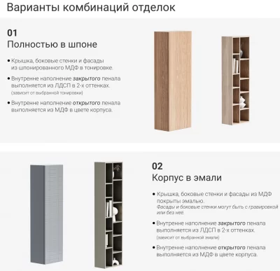 Настенная полка Minimal 42X27X132 CM 3