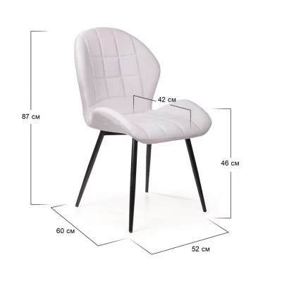 Обеденный стул Ральф 52X60X87 CM 8