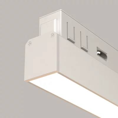 Трековый светильник Basis Angle белый 10