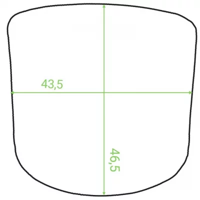 Подушка к стулу Лугано 45X47X3 CM 7