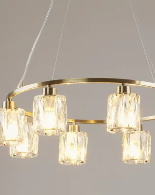 Подвесная люстра Prismique 62X62X160 CM 5