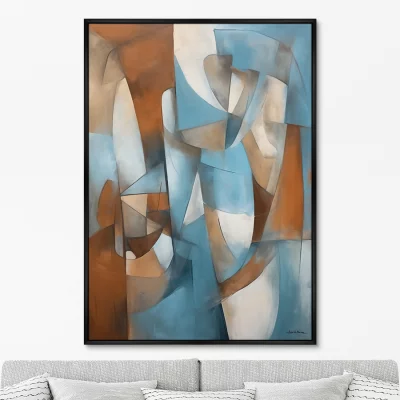 Постер на холсте Laberinto de Color 75X105 CM 6