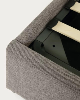 Кровать с подъёмным механизмом и местом для хранения Nahiri для матраса 160X200 CM 171X215X90 CM 4