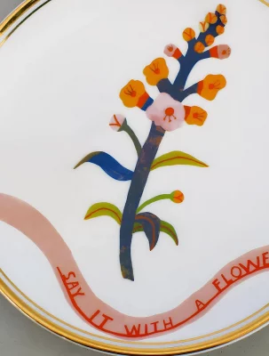 Блюдце из фарфора Botanica Ø15 CM 5