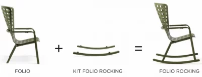 Комплект полозьев для кресла-качалки Kit Folio Rocking 5