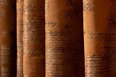Портьера Bromley оранжевая 260X275 CM 3