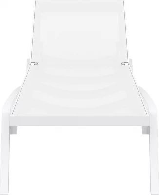 Шезлонг-лежак Pacific 193X68X35 CM белый 4