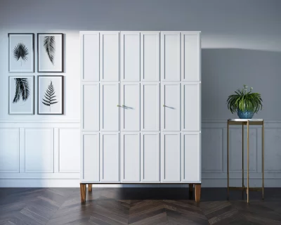 Трёхстворчатый шкаф Andersen 135X55X190 CM 4