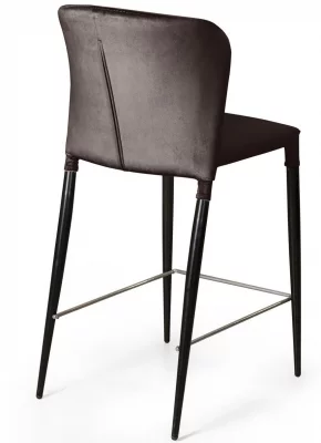 Стул полубарный Albert 44X55X99 CM антрацит 4