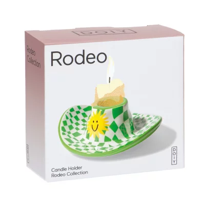 Подсвечник rodeo, cowboy hat, 4 см, зелёный 8