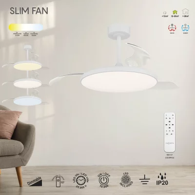Люстра-вентилятор SLIM FAN 49.5X29.5 CM 7