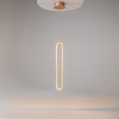 Подвесной светодиодный светильник Цепь 13X13X150 CM 9
