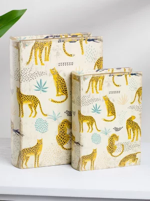 Комплект из двух шкатулок в виде книг Nuadha 19X7X27 / 14X5X20 CM 8