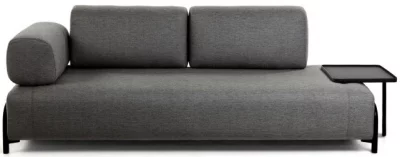 Диван трансформер Compo 232X98X82 CM тёмно серый 8