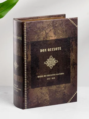 Шкатулка в виде книги Don Quixote 19X7X27 CM 7