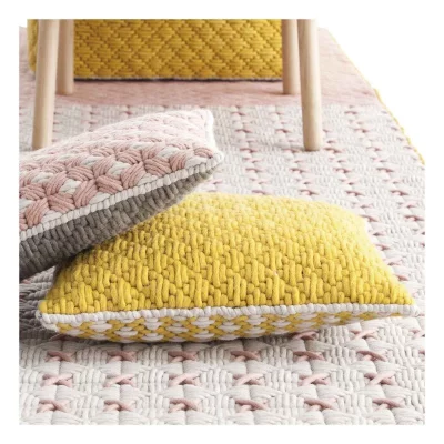 Декоративная подушка Silai Cushion 50X50 CM желтая 5