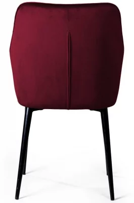 Стул Berg 51X62X84 CM винно-красный 4