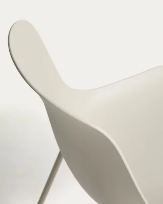 Стул Altea бежевый с бежевыми стальными ножками 47X55X80 CM 5