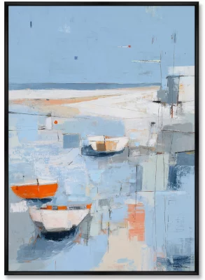 Набор из двух постеров на холсте On the Crystal Surface of Summer 75X105 / 75X105 CM 3