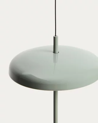 Переносной потолочный светильник Porte светло-зеленый из алюминия 16X16X173.5 CM 3