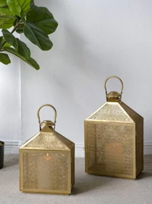 Подсвечники-фонари Марокко, набор 2 предмета 30X17X47 CM 25X14X36 CM 5