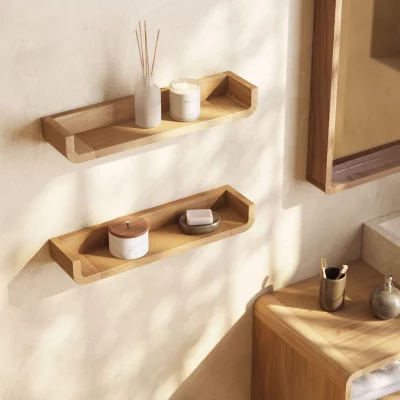 Полочки из тика Shamel 50X12X5 / 50X12X5 CM 5