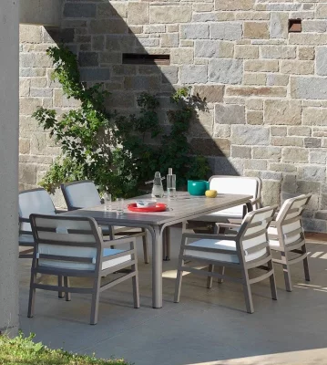 Стол пластиковый раздвижной Alloro 210-280X100X73 CM 5