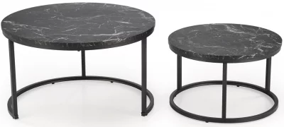 Комплект из двух столиков Java 79X79X47 / 59X59X37 CM 3