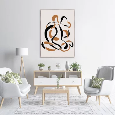 Репродукция на холсте Horse Rider 75X105 CM 3
