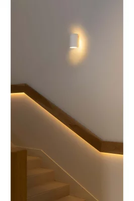 Белый круглый настенный светильник 1xGU10 6.5X8X10 CM 5