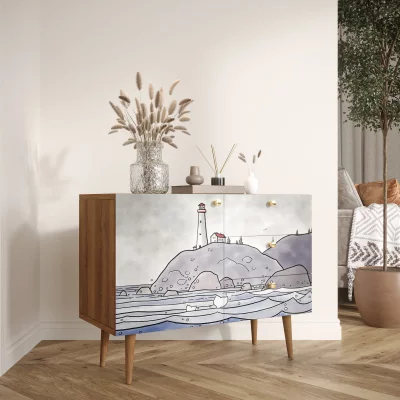 Комод Berber 90X40X70 CM 3