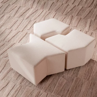 Комплект из трёх табуретов Filbert 52X51X46 / 60X51X46 / 70X51X46 CM 3