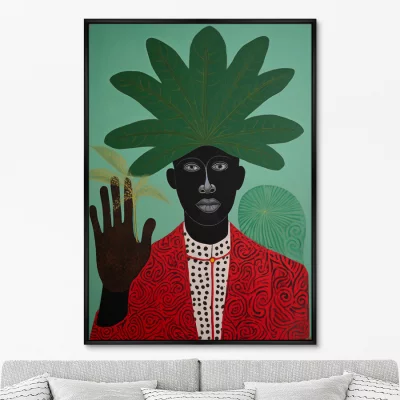 Постер на холсте The Tribe man 75X105 CM 6