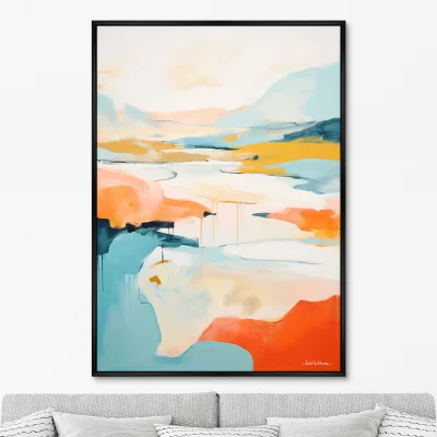 Постер на холсте Foothills 75X105 CM 6