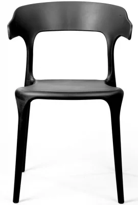 Стул Leo 50X52X76 CM чёрный 3
