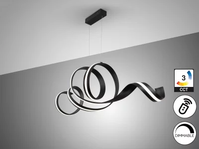 Горизонтальная LED-люстра Amara 150X53X50 CM 5