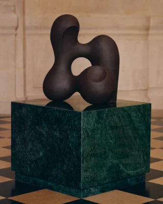 Скульптура Sleeping stone VI 43X30X38 CM 4