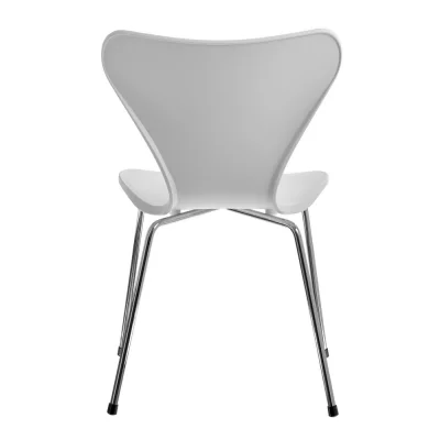 Комплект из 4 стульев Seven Style белый с хромированными ножками 48X53X80 CM 4