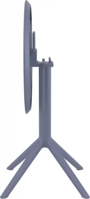Стол пластиковый Sky 60X60X74 CM серый 4