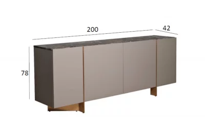 Комод Gate 42X78X200 CM 5
